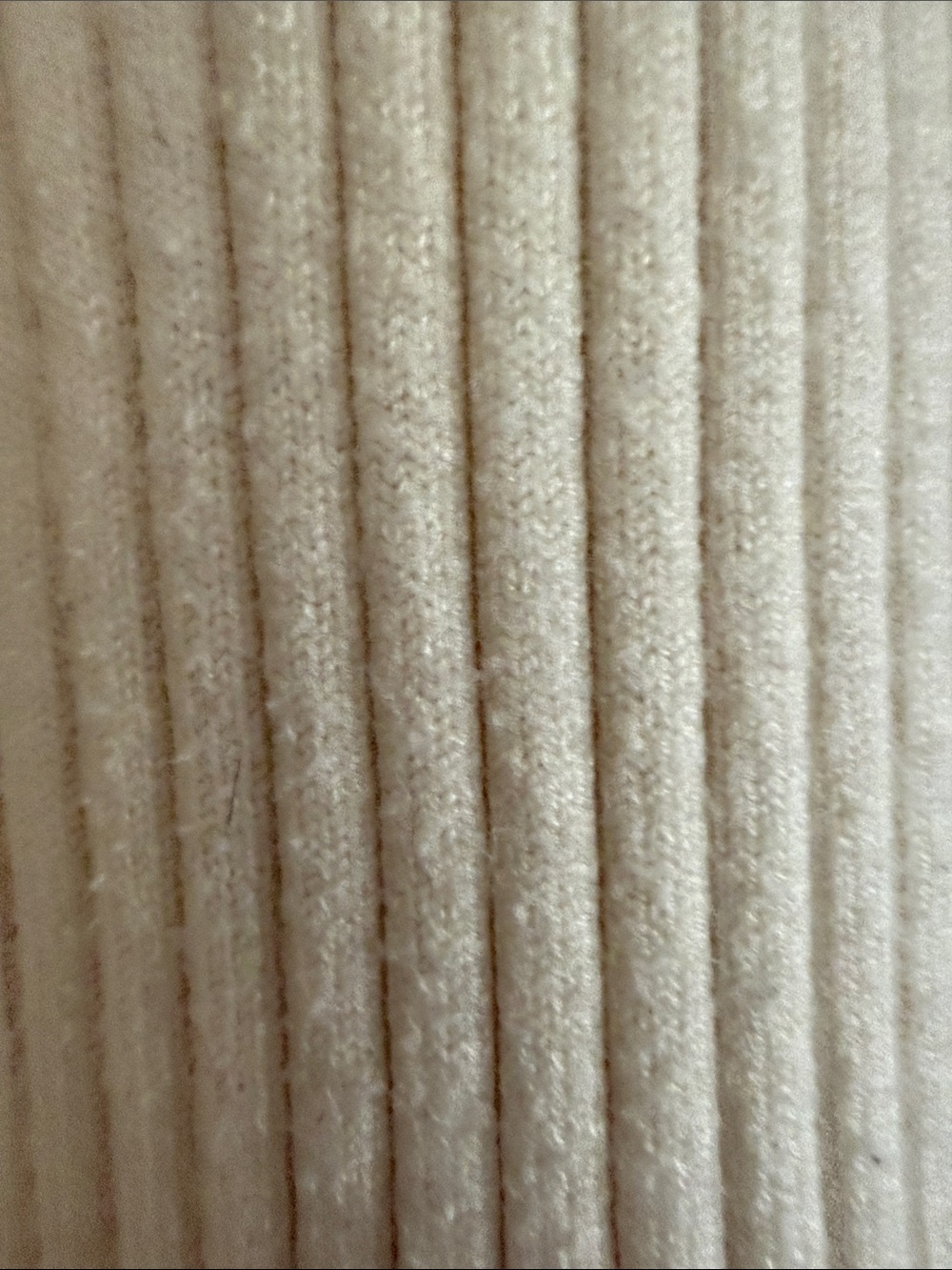 LPA Cream Ribbed Drawstring Joggers - Picture 5 of 6
